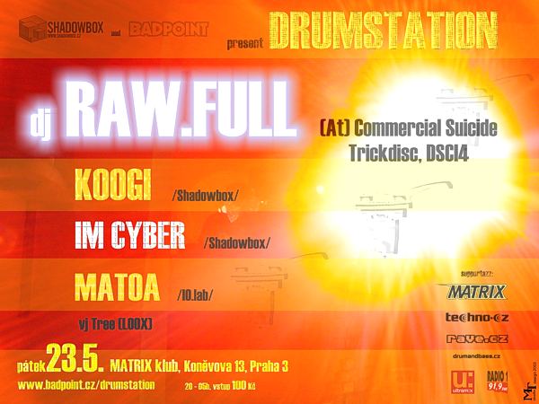DRUMSTATION!!!!!!!!!! 23.5.2003 Matrix, Praha