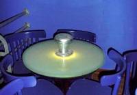 Svítící stolek